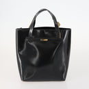 GUCCI GG Crystal Hand Bag Leather 4 Set Beige Black Auth 168824-2