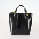 GUCCI GG Crystal Hand Bag Leather 4 Set Beige Black Auth 168824-3