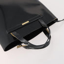 GUCCI GG Crystal Hand Bag Leather 4 Set Beige Black Auth 168824-5