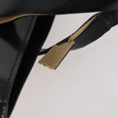 GUCCI GG Crystal Hand Bag Leather 4 Set Beige Black Auth 168824-6