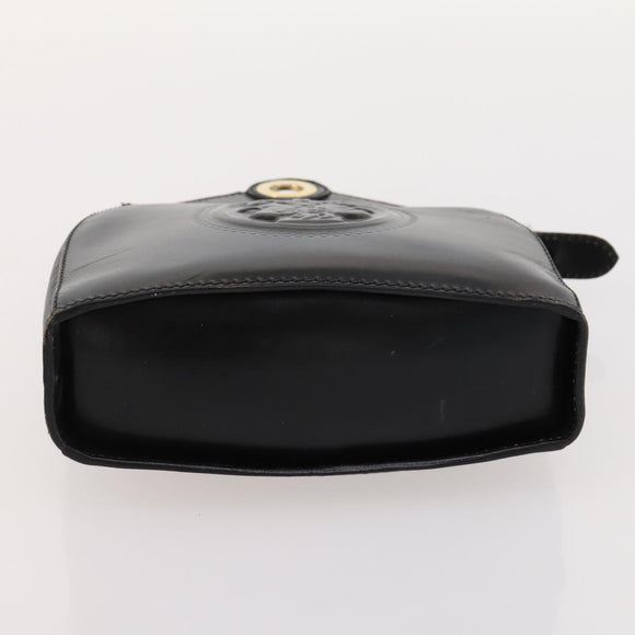 FENDI Zucchino Canvas Pekan Handtasche 4er Set Braun Schwarz Auth 168826