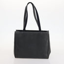 Salvatore Ferragamo Shopper Tas Leer 2 Set Zwart Auth 168827-14