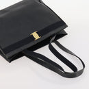 Salvatore Ferragamo Shopper Tas Leer 2 Set Zwart Auth 168827-16