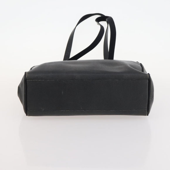 Salvatore Ferragamo Shopper Tas Leer 2 Set Zwart Auth 168827