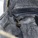 GUCCI Bamboo Shoulder Bag Patent Leather Black Gold 003 2113 0127 Auth 168840-21