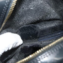 GUCCI Bamboo Shoulder Bag Patent Leather Black Gold 003 2113 0127 Auth 168840-12