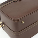 GUCCI Bamboo Hand Bag Leather 2way Brown Gold 013 2122 2491 Auth 168841-16