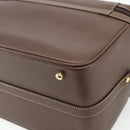 GUCCI Bamboo Hand Bag Leather 2way Brown Gold 013 2122 2491 Auth 168841-17