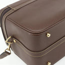 GUCCI Bamboo Hand Bag Leather 2way Brown Gold 013 2122 2491 Auth 168841-18