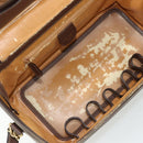 GUCCI Bamboo Hand Bag Leather 2way Brown Gold 013 2122 2491 Auth 168841-11