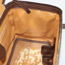 GUCCI Bamboo Hand Bag Leather 2way Brown Gold 013 2122 2491 Auth 168841-22