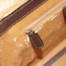 GUCCI Bamboo Hand Bag Leather 2way Brown Gold 013 2122 2491 Auth 168841-24