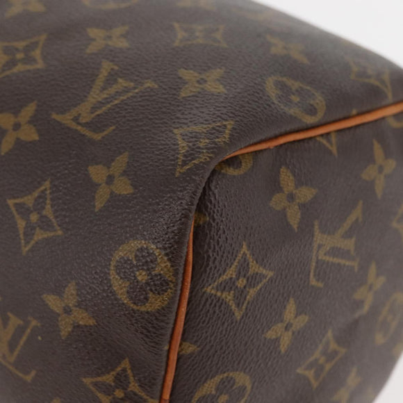 LOUIS VUITTON Monogram Speedy 25 Hand Bag M41528 LV Auth 168849