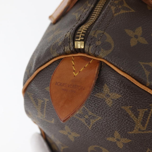 LOUIS VUITTON Monogram Speedy 25 Hand Bag M41528 LV Auth 168849