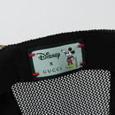 GUCCI Disney Baseballkappe Micro GG Supreme Kappe PVC Beige 602979 Auth 168869A-18