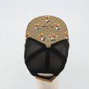 GUCCI Disney Baseballkappe Micro GG Supreme Kappe PVC Beige 602979 Auth 168869A-6