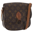 LOUIS VUITTON Monogram Saint Cloud MM Shoulder Bag M51243 LV Auth 168870-1