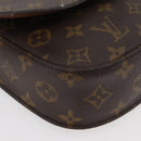 LOUIS VUITTON Monogram Saint Cloud MM Shoulder Bag M51243 LV Auth 168870-11