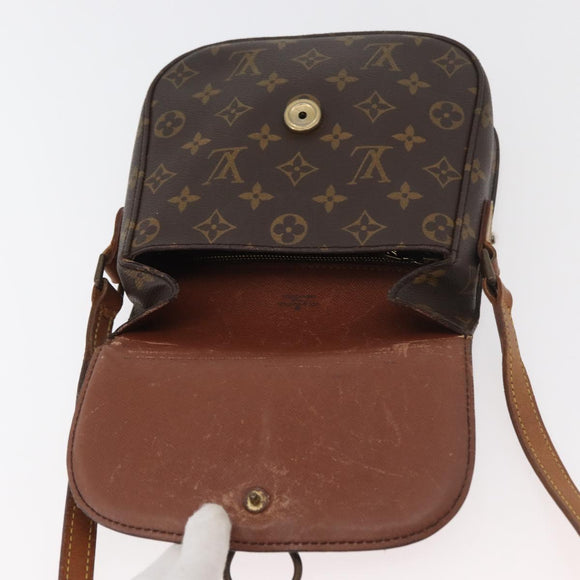 LOUIS VUITTON Monogram Saint Cloud MM Shoulder Bag M51243 LV Auth 168870