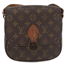LOUIS VUITTON Monogram Saint Cloud MM Shoulder Bag M51243 LV Auth 168870-2