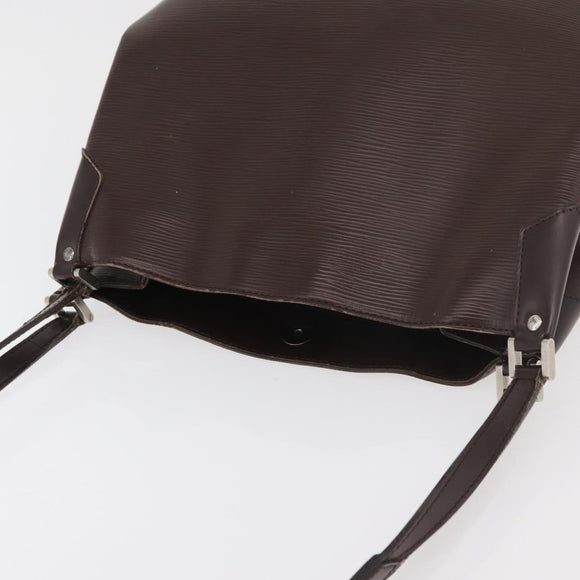 LOUIS VUITTON Epi Mandala MM Shoulder Bag Mocha M5889D LV Auth 168871