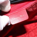 Christian Dior Lady Dior Handtas Zwart Goud Auth 168872-18