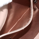 Miu Miu Ketten-Schultertasche Fell Pink Weiß Grün Auth 168873A-22