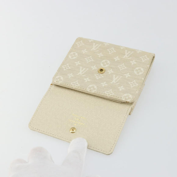 LOUIS VUITTON Mini Porte Monnaie Bier Cartes Crdit Wallet M95309 LV Auth 168877A