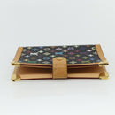 LOUIS VUITTON Multicolor Agenda PM Day Planner Cover Black R20895 Auth 168878A-3