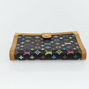 LOUIS VUITTON Multicolor Agenda PM Day Planner Cover Black R20895 Auth 168878A-4