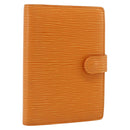 LOUIS VUITTON Epi Agenda PM Day Planner Cover Mandarin R2005H LV Auth 168879A-1