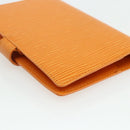 LOUIS VUITTON Epi Agenda PM Day Planner Cover Mandarin R2005H LV Auth 168879A-11