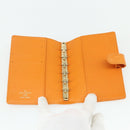 LOUIS VUITTON Epi Agenda PM Day Planner Cover Mandarin R2005H LV Auth 168879A-13
