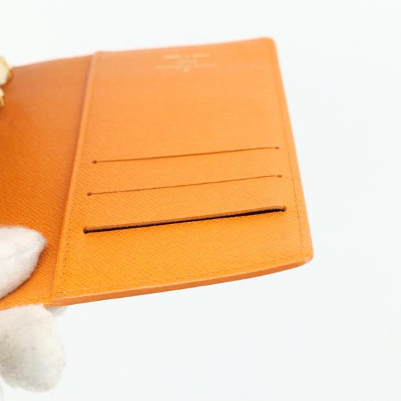LOUIS VUITTON Epi Agenda PM Terminplanerhülle Mandarin R2005H LV Auth 168879A