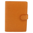 LOUIS VUITTON Epi Agenda PM Day Planner Cover Mandarin R2005H LV Auth 168879A-2