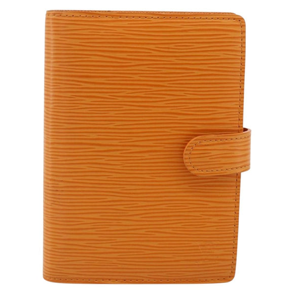 LOUIS VUITTON Epi Agenda PM Day Planner Cover Mandarin R2005H LV Auth 168879A