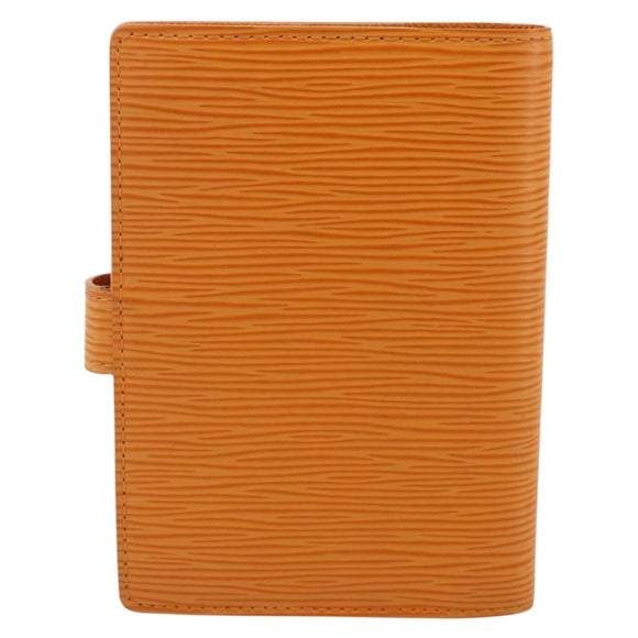 LOUIS VUITTON Epi Agenda PM Terminplanerhülle Mandarin R2005H LV Auth 168879A
