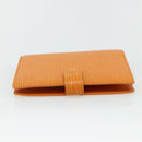 LOUIS VUITTON Epi Agenda PM Day Planner Cover Mandarin R2005H LV Auth 168879A-4