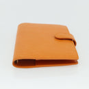 LOUIS VUITTON Epi Agenda PM Day Planner Cover Mandarin R2005H LV Auth 168879A-7