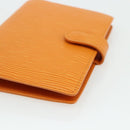LOUIS VUITTON Epi Agenda PM Day Planner Cover Mandarin R2005H LV Auth 168879A-8