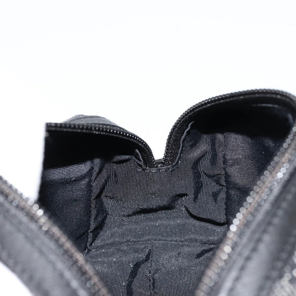 GUCCI GG Canvas Pouch Zwart 29596 Auth 168883A