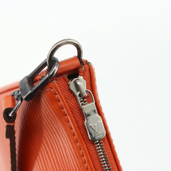 LOUIS VUITTON Epi Pochette Accessoires NM Etui Pimon LV Auth 168911A