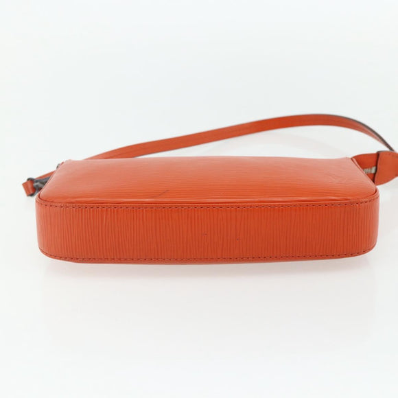 LOUIS VUITTON Epi Pochette Accessoires NM Etui Pimon LV Auth 168911A