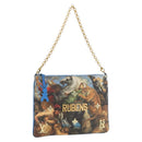 LOUIS VUITTON Celty Pochette Plat Pouch Koons Rubens M64617 LV Auth 168912A-1