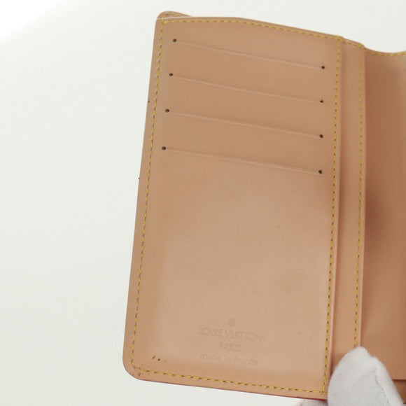 LOUIS VUITTON Multicolor Portefeuille Viennois Bifold White M92987 Auth 168924V