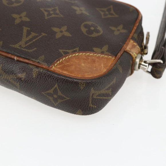 LOUIS VUITTON Monogram Marly Dragonne PM Clutch Bag M51827 LV Auth 168928