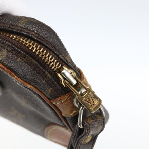 LOUIS VUITTON Monogram Marly Dragonne PM Clutch Bag M51827 LV Auth 168928