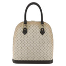 LOUIS VUITTON Monogram Mini Alma Haut Hand Bag Khaki M92203 LV Auth 168931-2
