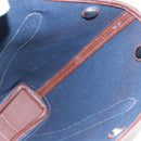 HERMES Garden File PM Tote Bag Canvas 2way Brown Auth 168940SAV-19