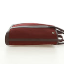 HERMES Garden File PM Tote Bag Canvas 2way Brown Auth 168940SAV-5